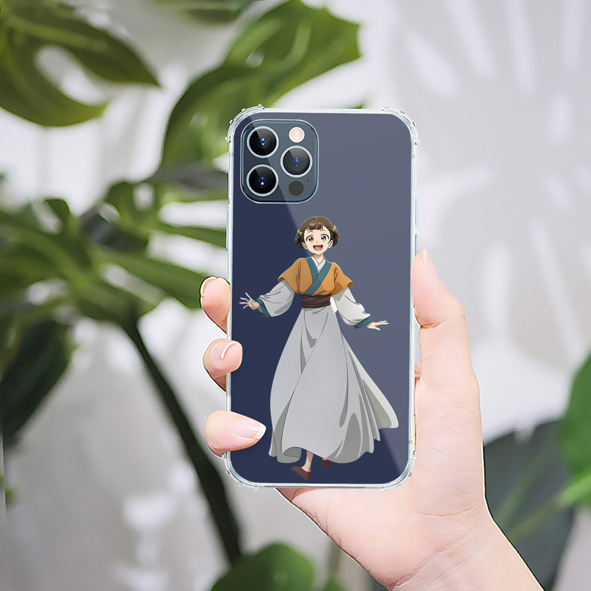 （画像用） 薬屋のひとりごと The Apothecary Diaries 【iPhone 12シリーズ対応】透明スマホケース（クリアソフトケース）